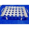 Communion Steel Tray – 30 Holes for Church Use