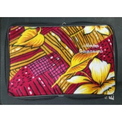 Pocket Size Velvet Bible Cover – Compact Soft Bible Case with Zip