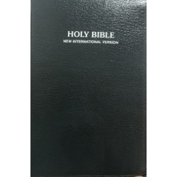 HOLY BIBLE - NIV Zippered Leather Edition | New International Version Bible