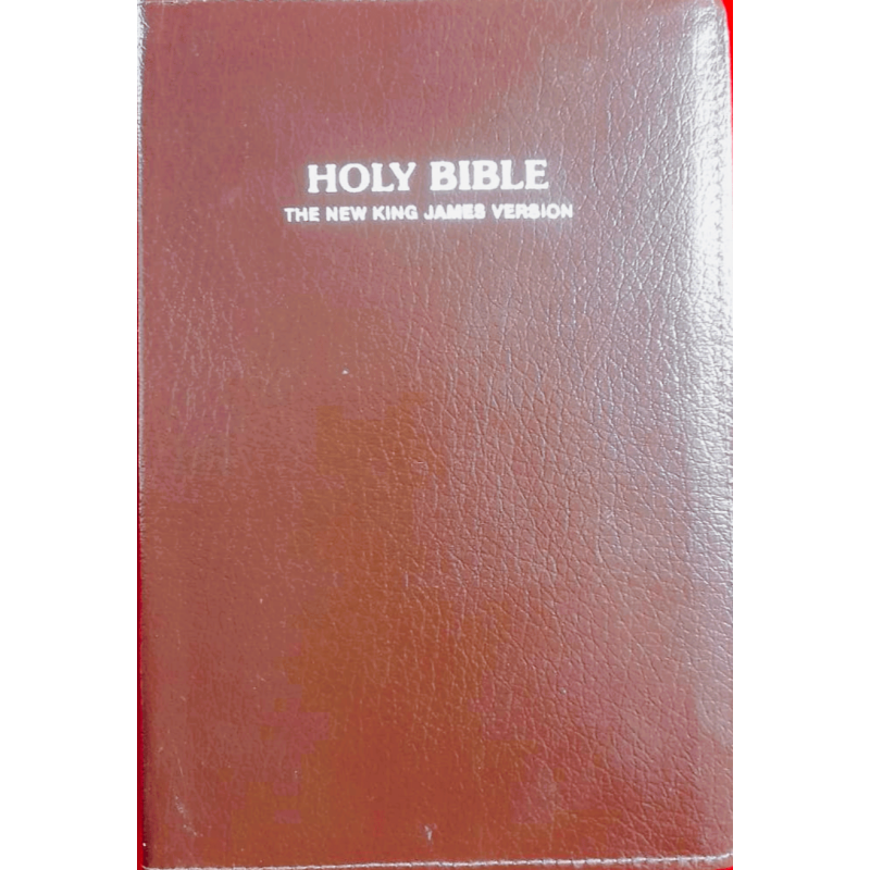 HOLY BIBLE - NKJV Zippered Leather Edition | New King James Version Bible