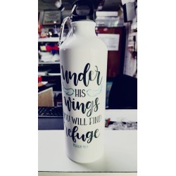 Stainless Steel Water Bottle with Bible Verse (Tamil / English)